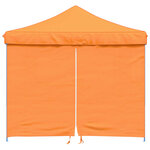 vidaXL Tente de fête 292 x 292 x 315 cm Orange Tissu Oxford