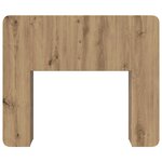 vidaXL Cabinet de Tête de Lit Chêne artisanal Bois d'ingénierie