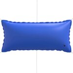 vidaXL Coussin de piscine Bleu 400 x 200 x 140 cm PVC
