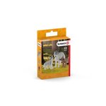 Schleich wild life 42472 - figurine maman loup avec louveteaux