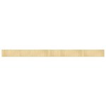 vidaXL Tapis rectangulaire naturel clair 70x1000 cm bambou