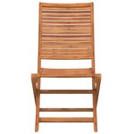 vidaXL Chaises de jardin pliantes lot de 8 51x66x95 cm bois d'acacia