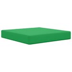 vidaXL Coussin de canapé d'extérieur Polyester Vert 60 x 60 cm