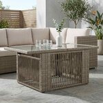 vidaXL Table de jardin relevable Gris 100 x 55 x 37 cm