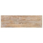 vidaXL Table console 100x30x75 cm Bois de manguier massif