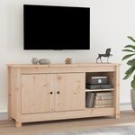 vidaXL Meuble TV 103x36 5x52 cm Bois de pin massif