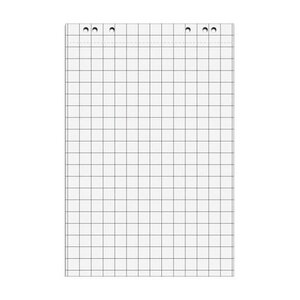 Pack de 5 Bloc 20 feuilles de conférence 67,5x98 cm Quadrillée Blanc MAUL