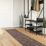 vidaXL Coureur de Tapis MARSA Gris 50 x 450 cm Polyester et PVC
