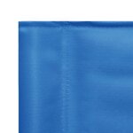 vidaXL Chaises de metteur en scène lot de 2 Acier Bleu