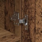 vidaXL Buffet Bois Ancien 80 x 35 x 180 cm Bois d'ingénierie