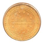 Mini médaille monnaie de paris 2009 - eglise sainte-catherine de honfleur