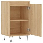 vidaXL Buffet chêne sonoma 40x35x70 cm bois d'ingénierie
