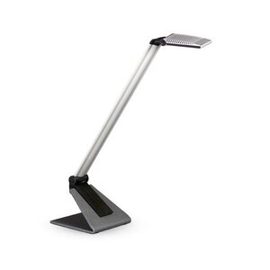 Lampe de bureau LED MAULsolaris Argent MAUL