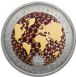Pièce de monnaie en Argent 5 Dollars g 31.1 (1 oz) Millésime 2024 Precious Earth RUBY