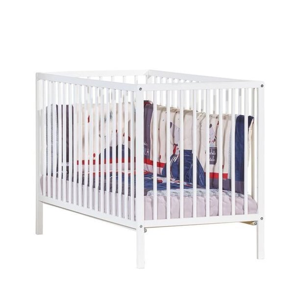 Lit 120 x 60 cm tout barreaux blanc first
