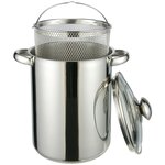 Hi pot à asperges 4 l argenté