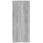 vidaXL Armoire de bain Sonoma gris 60x33x80 cm Bois d'ingénierie