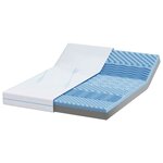 vidaXL Matelas Blanc 140 x 190 cm Mousse