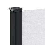 vidaXL Auvent latéral rétractable blanc 180x600 cm
