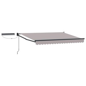 vidaXL Auvent rétractable électrique 3 x 2 5 m