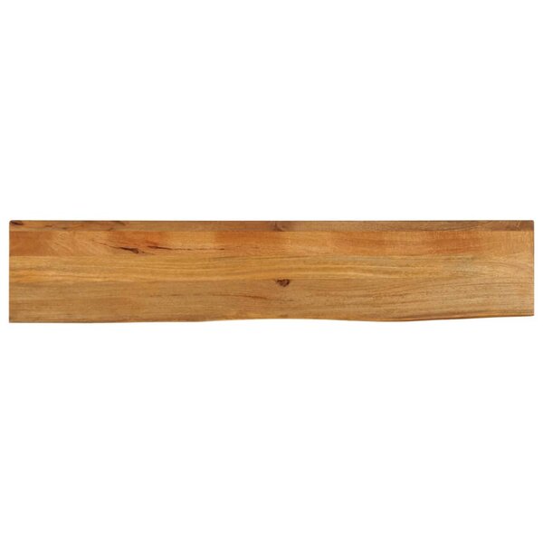 vidaXL Dessus de table à bord vivant 180x40x3 8cm bois massif manguier