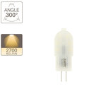 Ampoule led capsule  culot g4  2w cons. (180 lumens.)  lumière blanc chaud