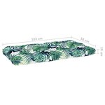 Vidaxl salon de jardin palette 4 pièces et coussins pin imprégné de blanc