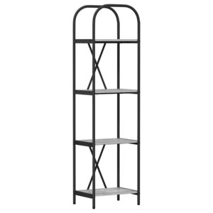 vidaXL Étagère Sonoma gris 40 x 30 x 146 cm Bois d'ingénierie