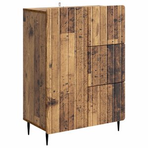 vidaXL Buffet Bois ancien 66 x 34 5 x 91 5 cm Bois d'ingénierie