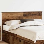 vidaXL Tête de lit Bois Ancien 150 cm Bois d'ingénierie