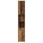 vidaXL Ensemble de meubles salle de bain 4 Pièces bois d'ingénierie