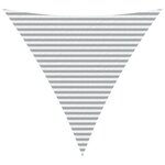 vidaXL Voile d'ombre Gris clair et blanc 4 x 4 x 4 m