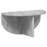 vidaXL Étagère Murale Gris béton 38 x 19 x 19 cm Bois d'ingénierie