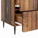 vidaXL Cabinet de chevet Bois ancien 43 x 41 x 68 cm Bois d'ingénierie