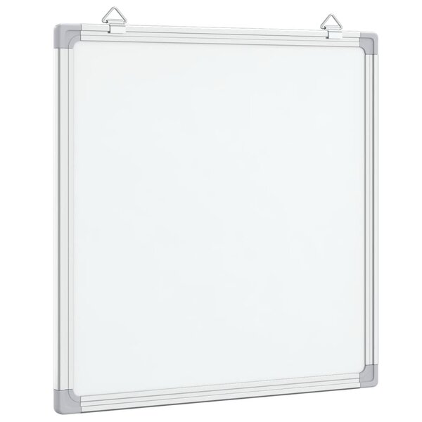 vidaXL Tableau blanc magnétique 40x40x1 7 cm aluminium