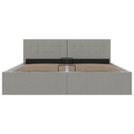 vidaXL Cadre de lit à rangement hydraulique sans matelas 180x200 cm