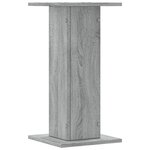 vidaXL Supports pour plantes 2 Pièces sonoma gris bois d'ingénierie