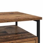 vidaXL Cabinet de chevet Bois ancien 40 x 42 x 55 cm Bois d'ingénierie