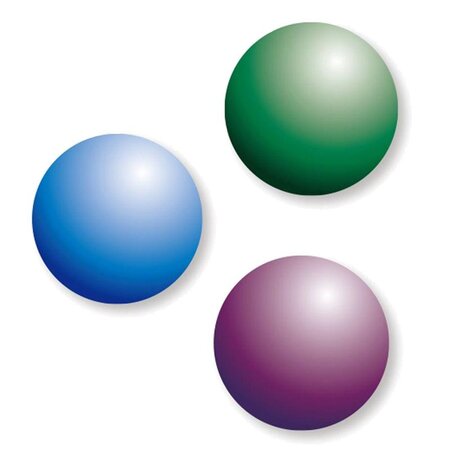 3 peintures à l'eau effet vitrail - 25 ml - bleu-violet-vert