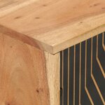 vidaXL Buffet 60x35x74 cm bois massif d'acacia