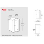Keter Abri de jardin Manor 43 gris foncé