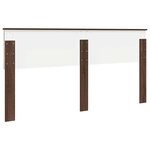 vidaXL Tête de lit Chêne brun 180 cm Bois d'ingénierie