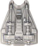 Pièce de monnaie en Argent 10 Dollars g 93.3 (3 oz) Millésime 2023 Star Wars Mandalorian SNOWSPEEDER