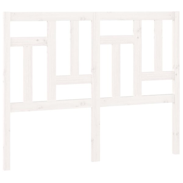 vidaXL Tête de lit Blanc 205 5x4x100 cm Bois massif de pin
