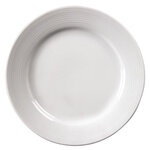 Assiettes à bord large linear 200(ø)mm - lot de 12 - olympia -  - porcelaine