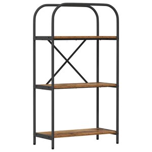 vidaXL Étagère Bois ancien 60 x 30 x 109 cm Bois d'ingénierie