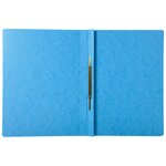 Chemise À Lamelle Carte Lustrée Pelliculée 355gm2 Iderama - A4 - Bleu Clair - X 25 - Exacompta