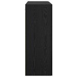 vidaXL Meuble mural Noir 69 5 x 34 x 90 cm Bois d'ingénierie