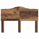 vidaXL Tête de lit Bois Ancien 140 cm Bois d'ingénierie