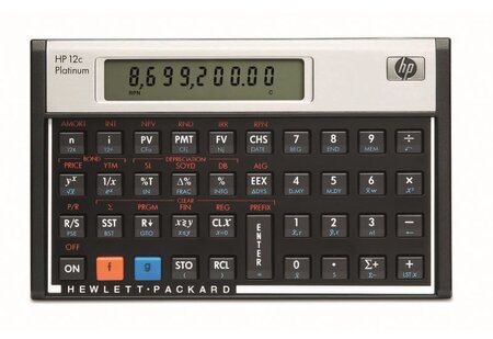 Calculatrice financière hp 12c platinium hp